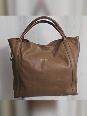 GUC SEE BY CHLOE Brown Leathee Harriet Tote Bag